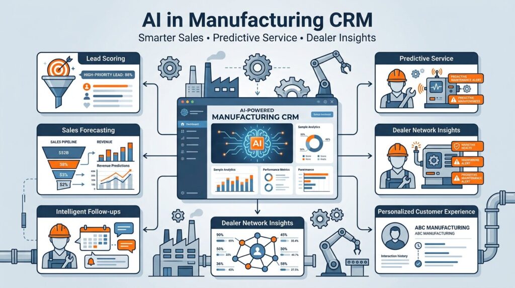 The Rise of AI in Manufacturing CRM