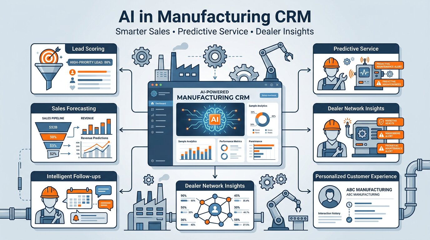 AI in Manufacturing CRM